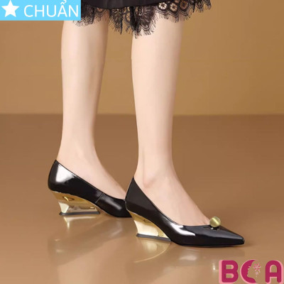 Giày cao gót nữ đế xuồng 6 phân RO689 ROSATA tại BCASHOP kiểu dáng hiện đại, thanh lịch và tôn dáng