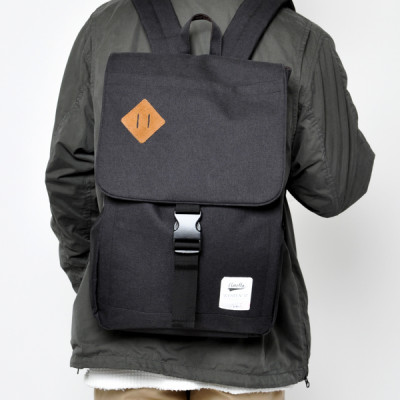 Balo ANELLO nắp đậy vải polyster cỡ lớn AU-A0134