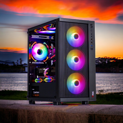 CASE MAGIC GM-01 CÓ SẮN 4 FAN (MATX) - Hàng chính hãng