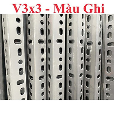Thanh Sắt V Lỗ Đa Năng V30x30mm dày 1,7mm chiều dài 1.5m - Hàng Chính Hãng