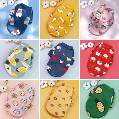 Xả hàng - Áo nỉ họa tiết đáng yêu dành cho chó mèo