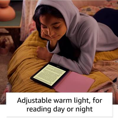 Combo Máy đọc sách All New Kindle Paperwhite 5 (11th Gen) và Bao da FOR KIDS (Bản KIDS, Không Quảng Cáo) - Hàng chính hãng