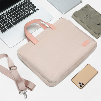 Túi xách chống sốc laptop máy tính surface, túi công sở nam nữ đeo chéo cặp đựng laptop
