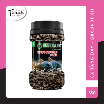 Thức ăn cá Chuột, cá Lau Kính, cá Tỳ Bà, cá Chạch, cá Oto, cá Chép của hiệu GREENABC - Tăng kích thước, lên màu đẹp - Hộp 65g