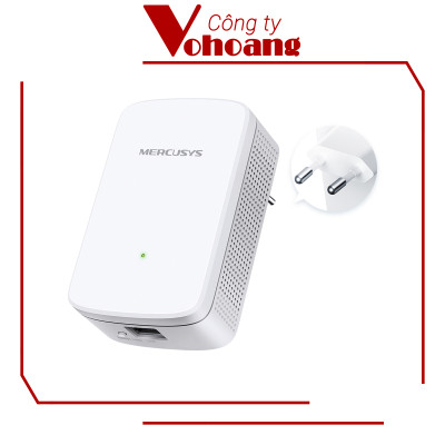 Bộ Kích Sóng Wifi Repeater Mercusys ME10 Chuẩn N Tốc Độ 300Mbps - Hàng Chính Hãng