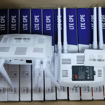 Cục phát WiFi từ sim 4G CPE B828 4 râu tốc độ cao phủ sóng rộng sử dụng được mọi loại sim, kèm pin dự phòng 3000mAh - Hàng chính hãng / Hàng nhập khẩu
