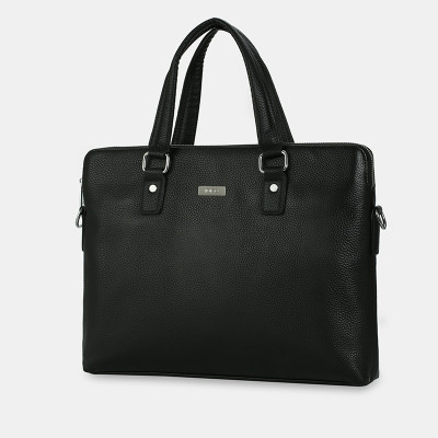 Túi xách công sở nam nữ đựng tài liệu A4 da thật cao cấp IDIGO MB1 - 16001, túi đựng laptop 14 inch