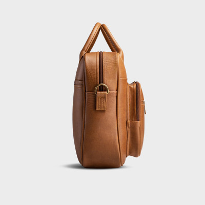 Cặp công sở Trita ( Thời trang nam đựng vừa laptop 13.3 inch - Cặp da TCA5 )