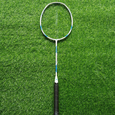 Vợt cầu lông SPORTHOUSE MH2 Khung Carbon 46T Màu Trắng Xanh