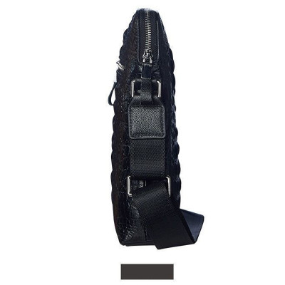 Túi xách công sở da thật cao cấp, túi đeo chéo nam đựng IPAD 9.7 inch họa tiết vân cá sấu nổi bật IDIGO MB1 - 6025