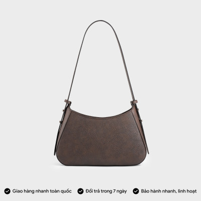 Túi Trita ( Thời trang nữ kiểu dáng hình thang sang trọng - Túi đeo vai da RHN178 )