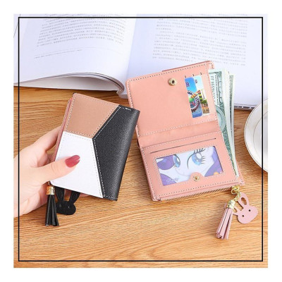 Ví cầm tay cho nữ, Ví bóp nữ ngắn đẹp cầm tay mini ngắn nhỏ gọn bỏ túi thời trang hàng tốt (có hàng sẵn giao ngay)