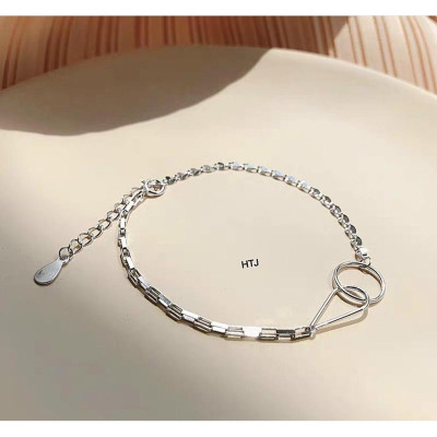 Lắc tay nữ thời trang chất liệu bằng bạc Ý MS011e