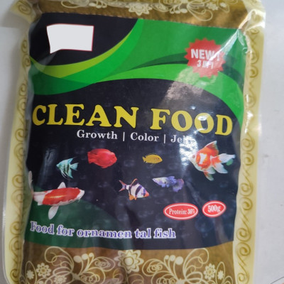 3 Gói Thức Ăn Cá Cảnh, cám Cá Koi hạt nhỡ 3mm (Cho cá size 8cm trở lên) - Nhanh lên size, lên màu, tăng cường sức đề kháng 500Gr