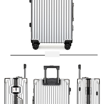 Vali Khung Nhôm Vân Nhám Chống Trầy Xước NiceVilla Size 20inch-24inch-29inch
