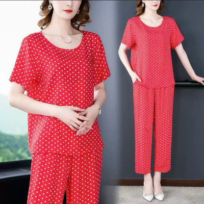 Đồ bộ trung niên Cao Cấp tặng bà tặng mẹ, chất liệu vải mát, form rộng thoải mái, sang trọng quý phái NeSa Shop