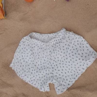 Set đồ mặc nhà đơn giản hoạ tiết hoa nhí