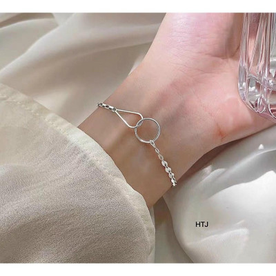 Lắc tay nữ thời trang chất liệu bằng bạc Ý MS011e