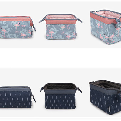 Túi Đựng Đồ Trang Điểm - Mỹ Phẩm - Phụ Kiện - Túi Mini Họa Tiết Du Lịch Chống Thấm Nước - Hàng chính hãng 