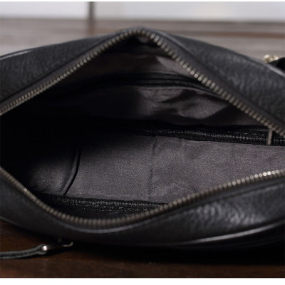 Túi đeo chéo nam nhỏ da bò thật BAOHA LEATHER BHM1238 Túi đeo vai mini