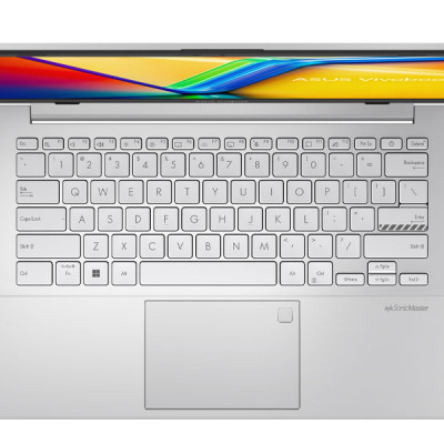Laptop Asus Vivobook Go 14 E1404FA-NK177W (Ryzen 5 7520U | 16GB | 512GB | 14 inch FHD | AMD Radeon Graphics | Win 11 | Bạc) - Hàng Chính Hãng