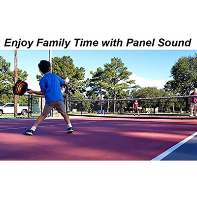 Vợt  Pickleball Chơi Bóng Siêu Nhẹ Và Nhanh Chóng Kèm Túi Đựng 4 Quả Bóng {gồm 4 bóng 1 túi ( 2 vợt)}