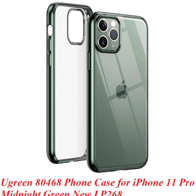 Ugreen UG80468LP268TK iPhone 11 Pro ốp lưng trong suốt viền xanh chống va đập - HÀNG CHÍNH HÃNG