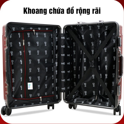 TẶNG TÚI ĐỰNG GIÀY + THẺ TAG - Vali kéo khung nhôm TRIP A91 chống trộm có đủ size 20-24inch - Bảo hành 5 năm - Hàng chính hãng