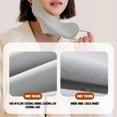 Khẩu Trang Chống Nắng Cao Cấp UPF 50+,Khẩu Trang Chống Nám Chống Tia UV, Bảo Vệ Da Hiệu Quả - HÀNG CHÍNH HÃNG MINIIN