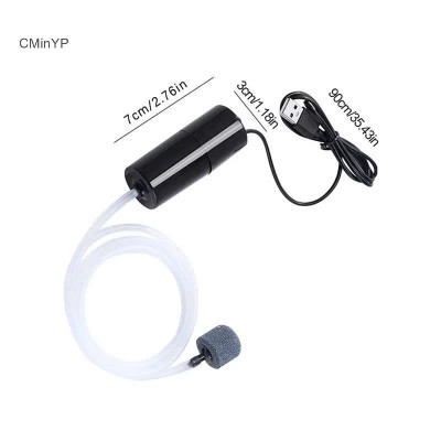 Máy Sủi Khí Oxy Mini Bể Cá Cảnh Thủy Sinh – Loại Tốt, Khí Mạnh, Siêu Êm, Cắm USB