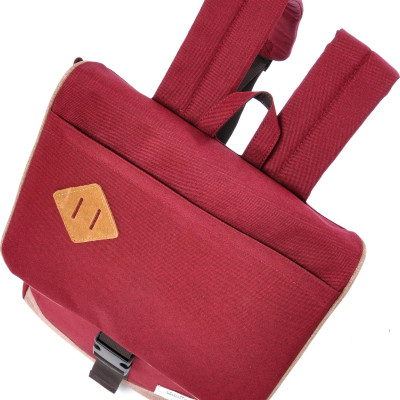 Balo ANELLO nắp đậy vải polyster cỡ lớn AU-A0134