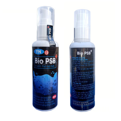 Vi Sinh PSB 100ML hồ cá thế hệ mới: trong nước, bổ sung VITAMIN, ổn định PH cho bể cá, hồ cá cảnh