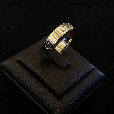 nhẫn nam 18k mặt tròn