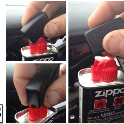 Combo: 3 sản phẩm Xăng – Đá – Bấc Zippo (Chính hãng 100%)