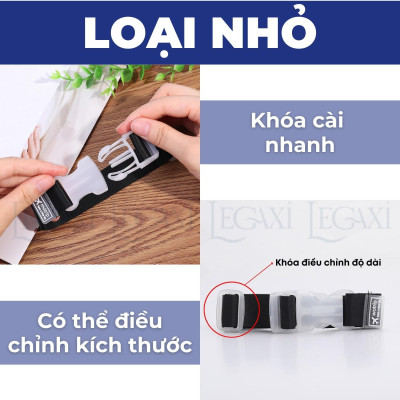 Dây đai vali chữ x đai treo hành lý du lịch dây móc túi xách khóa vali bảo vệ đồ đạc dây co giãn Legaxi