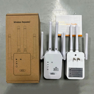 Kích sóng Wifi 4 râu tốc độ cao 300mpbs 2.4G Mở rộng vùng phủ sóng, cải thiện tốc độ mạng WiFi - Hàng chính hãng/ Hàng nhập khẩu