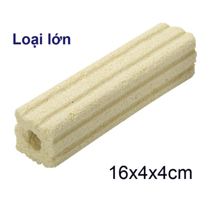 Thanh Sứ Lọc Hoa Mai TO (16x4cm) | Vật Liệu Lọc Nước Bể Cá Cao Cấp, Siêu Sạch