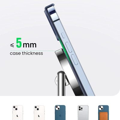 Ugreen UG9032690326TK 25W MFI Màu trắng Trạm sạc không dây sạc nhanh cho iPhone 14/13/12 MagSafe tương thích với Apple Watch Ultra - Series 8 - SE - A - HÀNG CHÍNH HÃNG