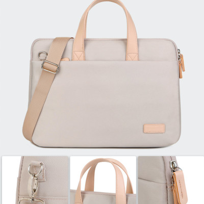 Túi xách chống sốc laptop máy tính surface, túi công sở nam nữ đeo chéo cặp đựng laptop