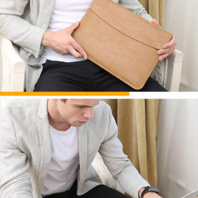 Combo Túi da Taikesen cho Laptop, Macbook Air /Pro 13.3inch - Hàng nhập khẩu