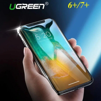 Ugreen UG50947LP171TK cho iPhone 6 Plus + 7 Plus Miếng dàn cường lực độ cứng chuẩn 9H - HÀNG CHÍNH HÃNG