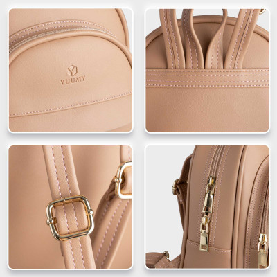 Balo Yuumy ( Thời trang nữ cỡ trung basic - Balo da Seasand YBA51 )