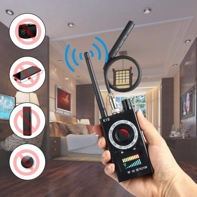 Máy phát hiện Theo Dõi Camera, GPS, Định Vị K18 RF Detector Cao Cấp - Hàng Nhập Khẩu