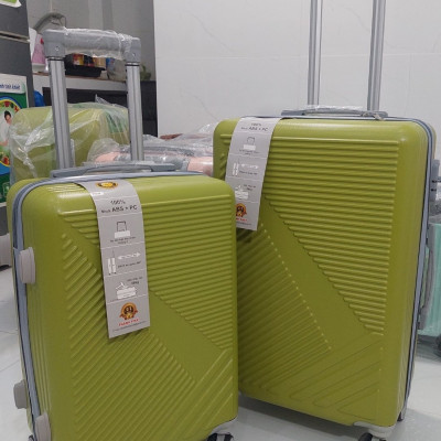 Bộ 2 cái Vali gia đình Tundo nhựa abs + pc size 20 và 24 đủ màu lựa chọn