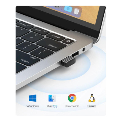 Ugreen UG90372MU001TK 4000dpi 10M 2.4g Màu Đen Chuột không dây - HÀNG CHÍNH HÃNG