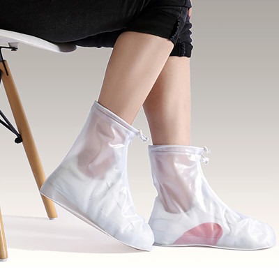 Ủng Bọc Giày Trời Mưa Chống Nước PVC Chống Bám Bẩn Áo Bảo Vệ Giày Chống Trơn Trượt Tiện Lợi