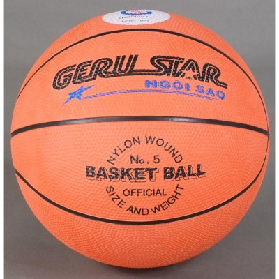 Quả bóng rổ cao su gerustar số 5