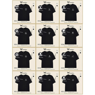 Áo Thun Mr.Buffalo 12 cung hoàng đạo Tshirt Cotton 100% Unisex Form Oversize Local Brand HD1-12