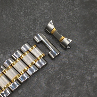 Dây Đeo Đồng Hồ Thép Không Gỉ Đúc Đặc Có Đầu Bo Cong Size 20mm 22mm