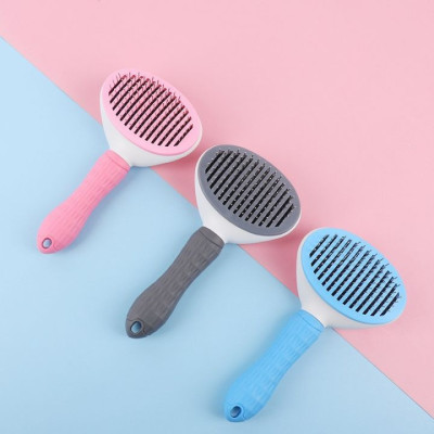 BÀN CHẢI LÔNG CHÓ MÈO CHẤT LƯỢNG TỐT - Lược chải lông mèo thông minh - Lược Chải Lông Thú Cưng loại Tốt - Lược chải lông cho chó mèo có nút bấm - chăm sóc chó mèo - luoc chai long meo - lược chải lông